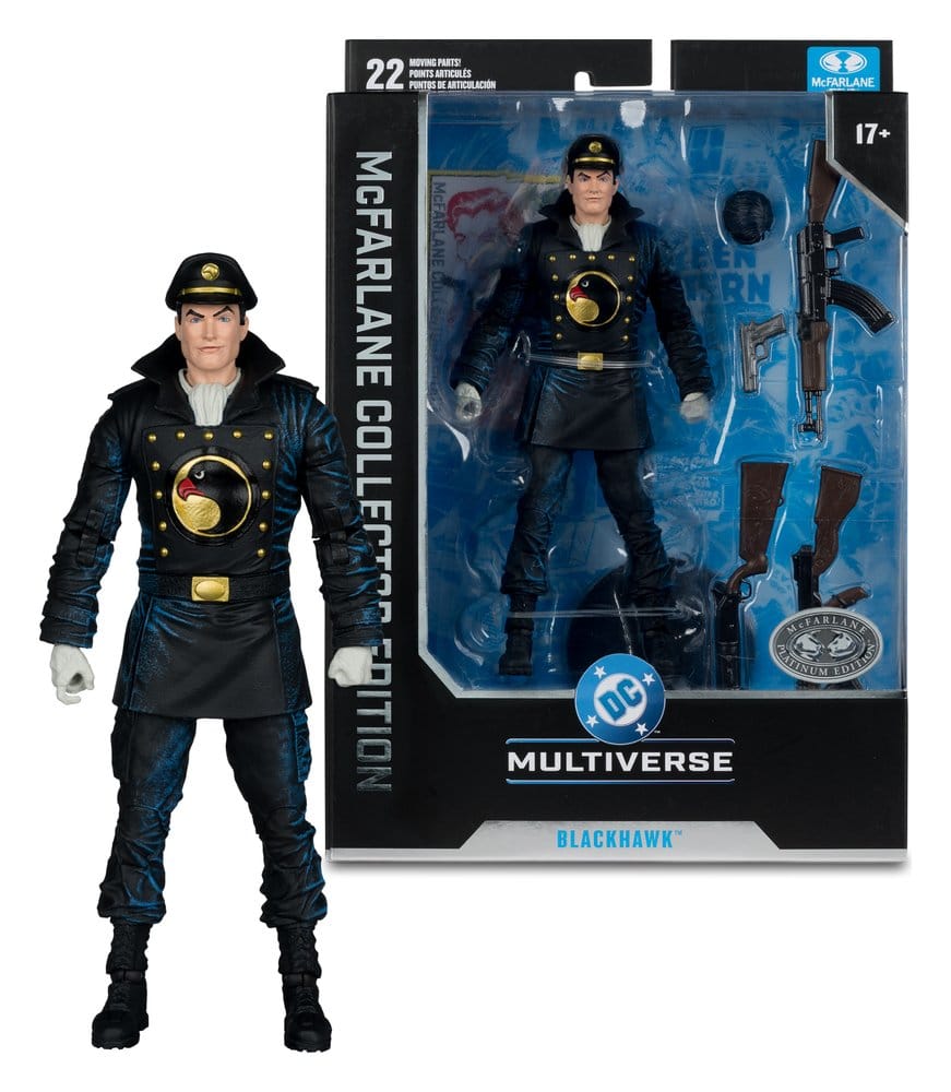 DC Multiverse McFarlane Collector Edition Action Figure Blackhawk Collector Edition #49 18 cm
