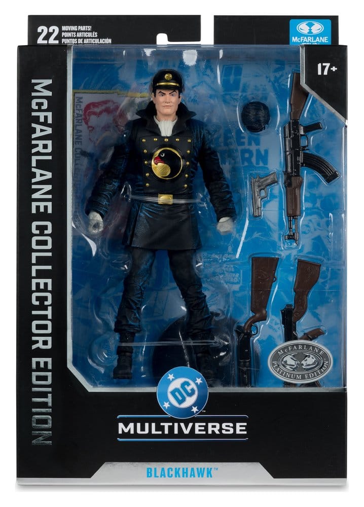 DC Multiverse McFarlane Collector Edition Action Figure Blackhawk Collector Edition #49 18 cm