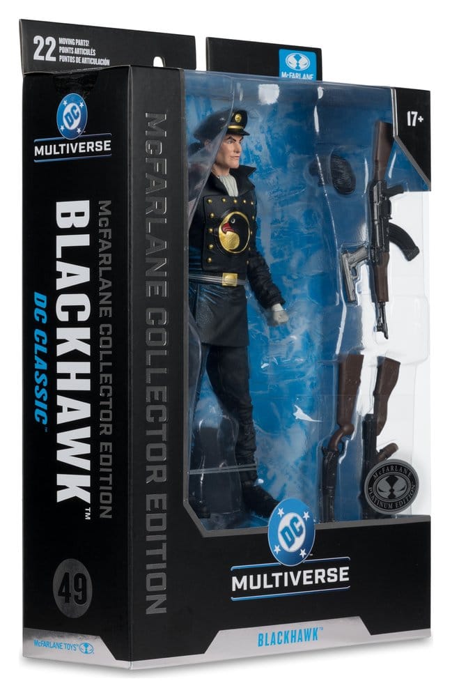 DC Multiverse McFarlane Collector Edition Action Figure Blackhawk Collector Edition #49 18 cm