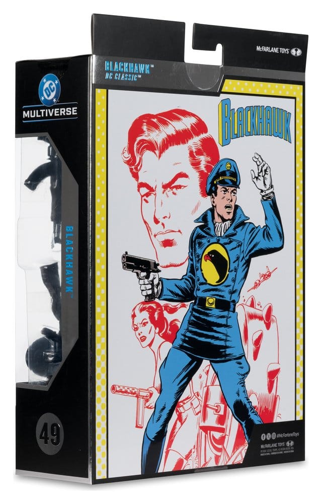 DC Multiverse McFarlane Collector Edition Action Figure Blackhawk Collector Edition #49 18 cm