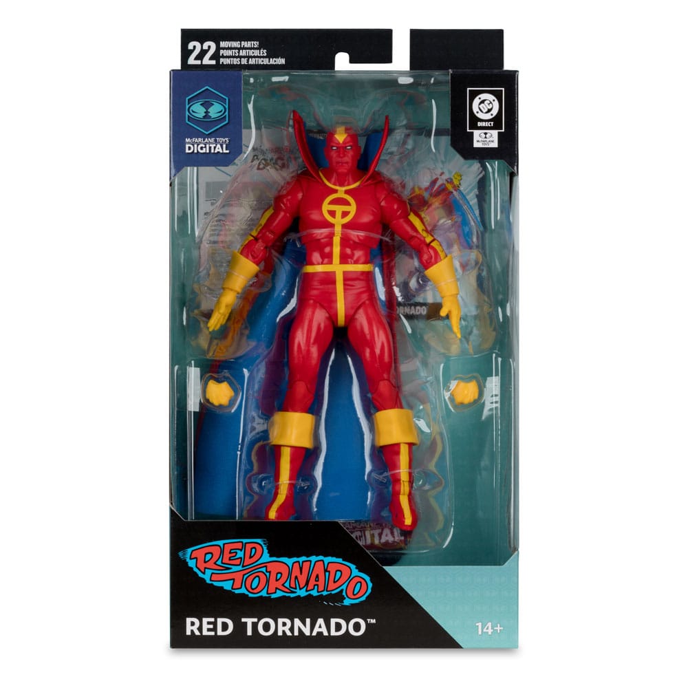 DC Direct McFarlane Toys Digital Action Figure Red Tornado (Bronze Age) 18 cm
