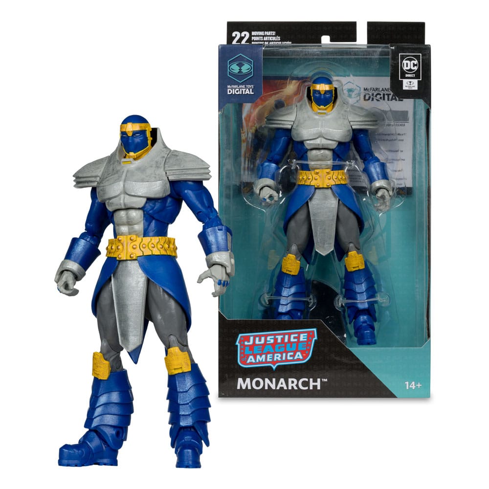 DC Direct McFarlane Toys Digital Action Figure Monarch (DC Countdown) 19 cm