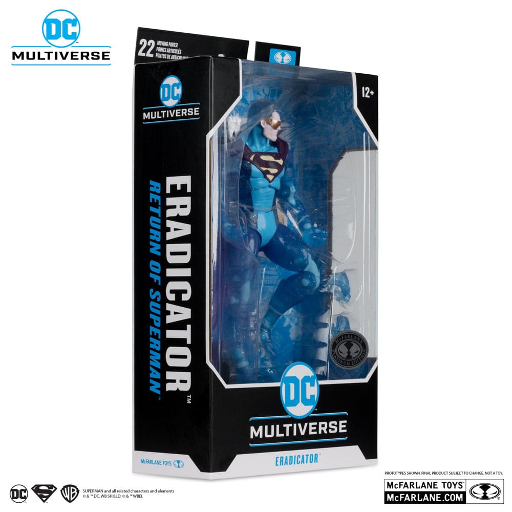 Return of Superman DC Multiverse Action Figure Eradicator (Platinum Edition) 18 cm