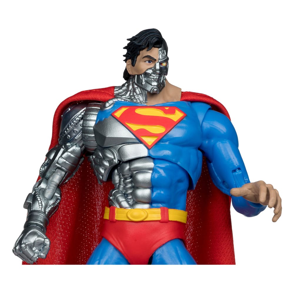 Revenge of the Green Lanterns DC Multiverse Action Figure Cyborg Superman 18 cm