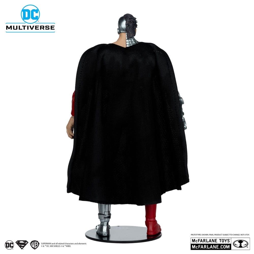 Revenge of the Green Lanterns DC Multiverse Action Figure Cyborg Superman (Gold Label) 18 cm
