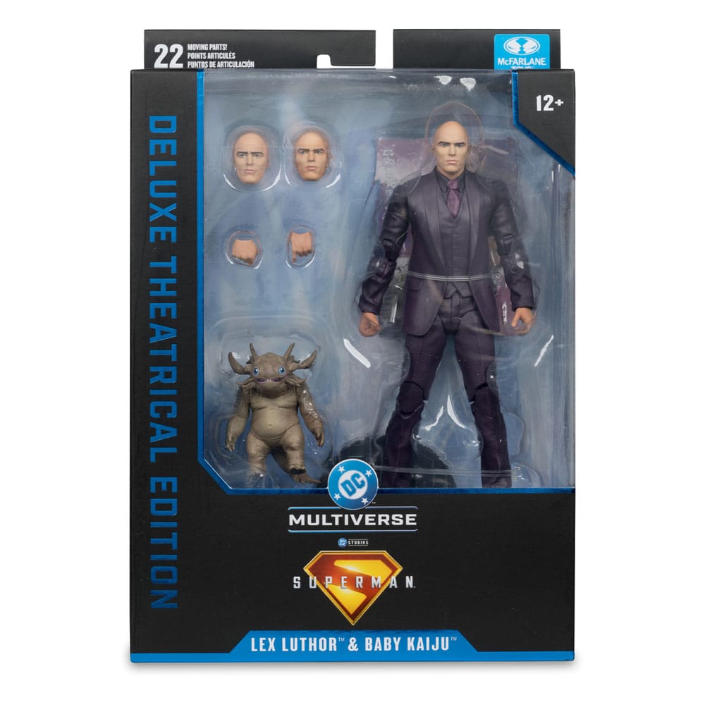 Superman (2025) DC Multiverse Deluxe Action Figure Lex Luthor with Baby Kaiju (Deluxe Theatrical Edition) 18 cm