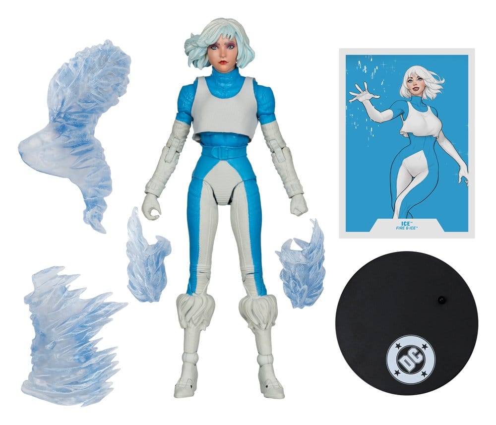 Fire & Ice: Welcome to Smallville DC Multiverse Action Figure Ice 17 cm