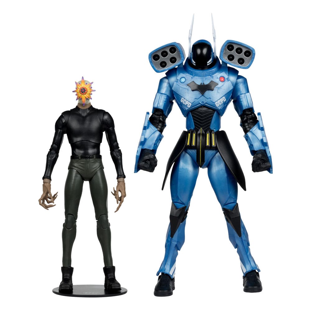 DC Multiverse Action Figure 2-Pack Rookie e Mr. Bloom (Batman: Endgame) (Gold Label) (SDCC) 18 cm