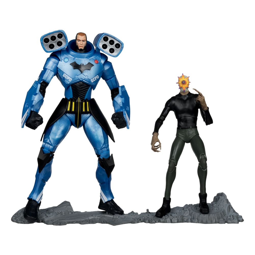 DC Multiverse Action Figure 2-Pack Rookie e Mr. Bloom (Batman: Endgame) (Gold Label) (SDCC) 18 cm