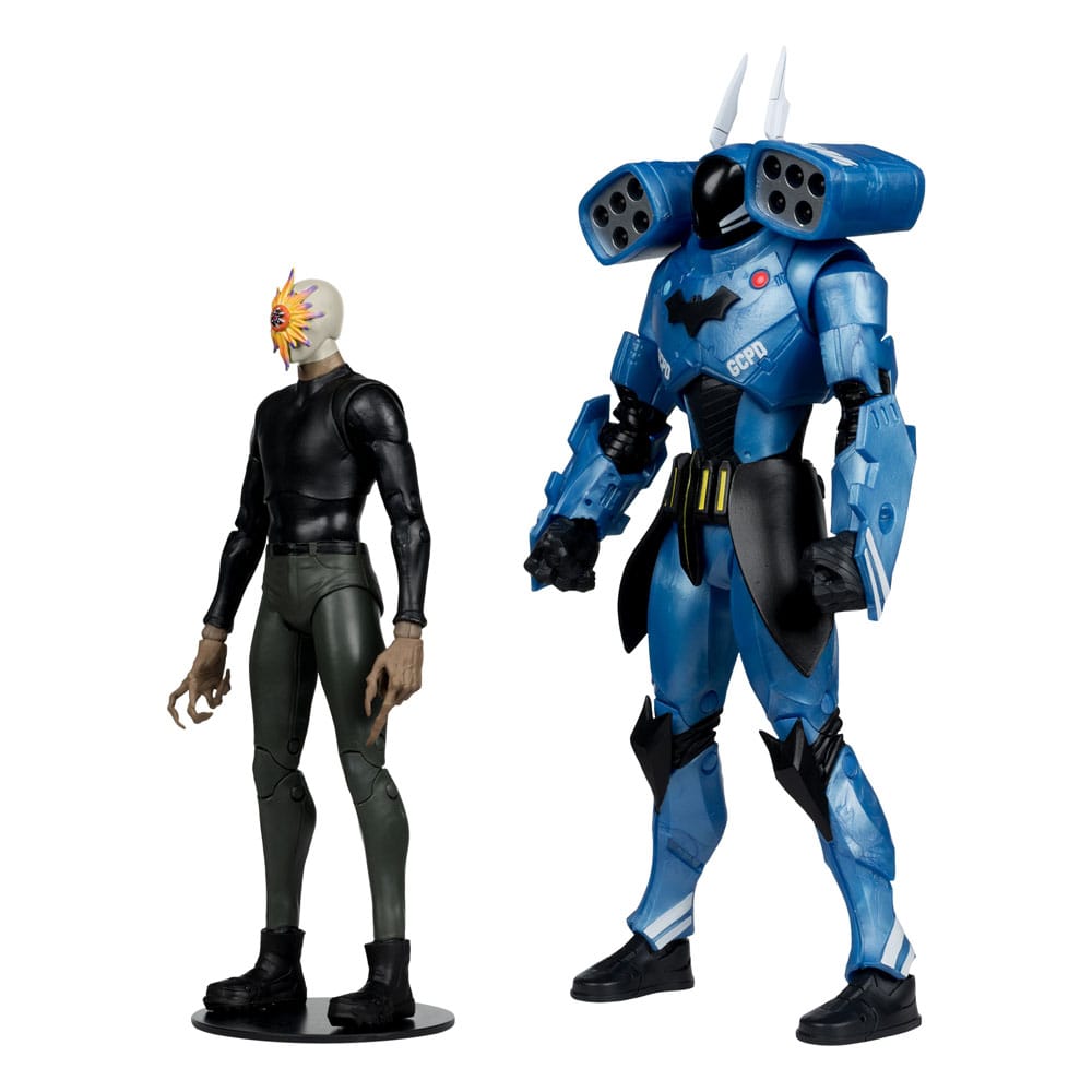 DC Multiverse Action Figure 2-Pack Rookie e Mr. Bloom (Batman: Endgame) (Gold Label) (SDCC) 18 cm