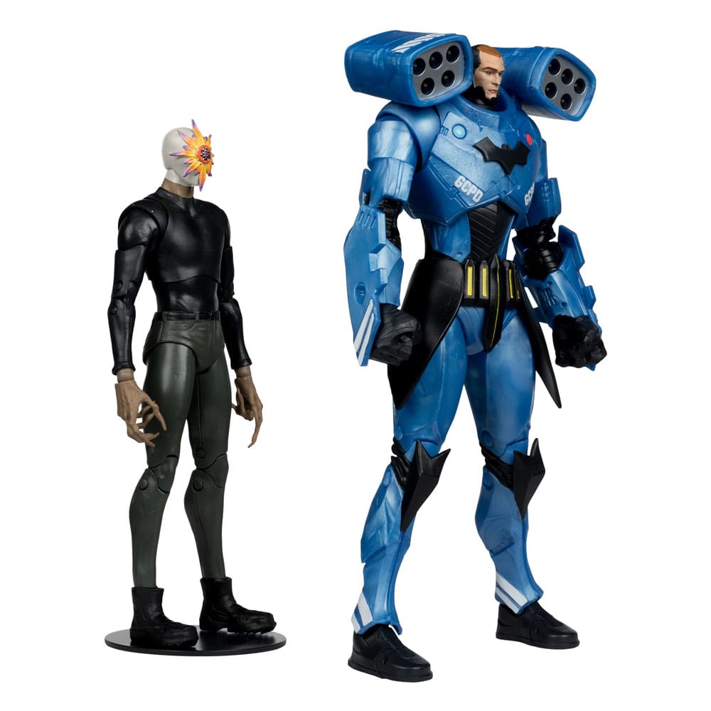 DC Multiverse Action Figure 2-Pack Rookie e Mr. Bloom (Batman: Endgame) (Gold Label) (SDCC) 18 cm