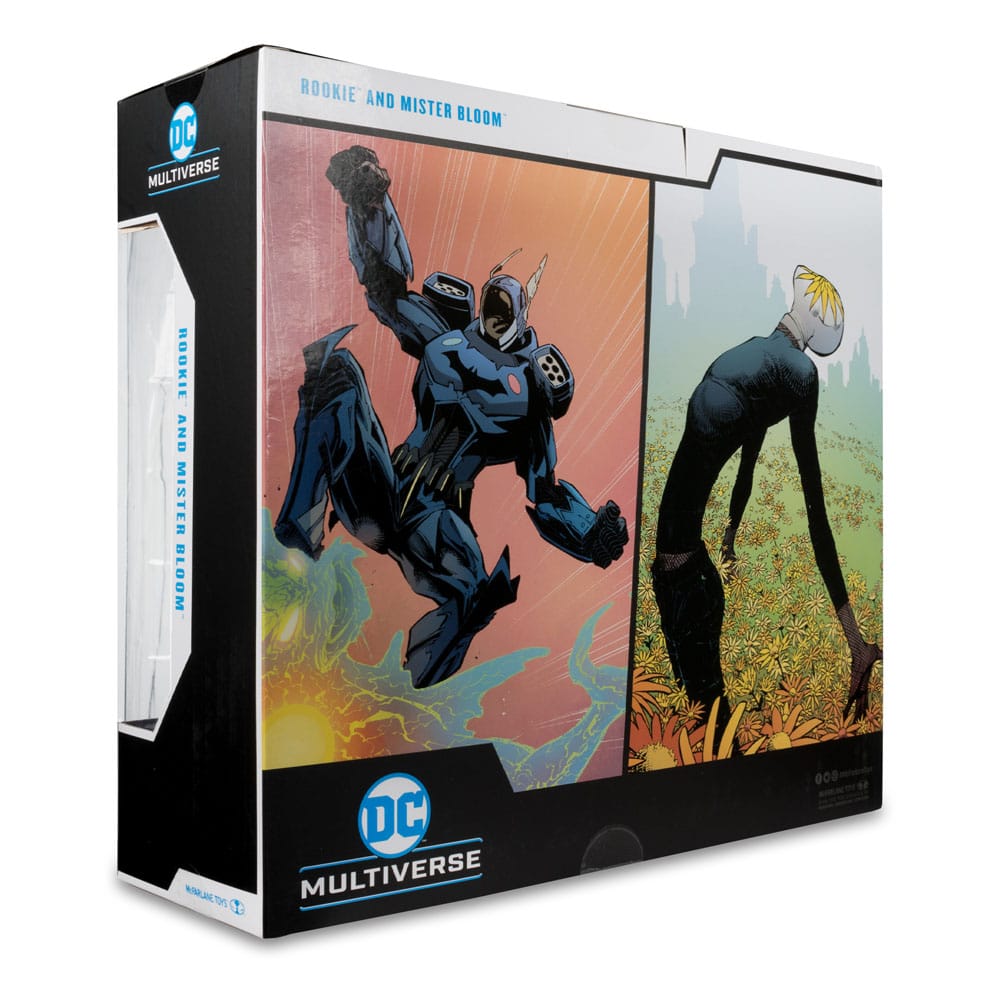 DC Multiverse Action Figure 2-Pack Rookie e Mr. Bloom (Batman: Endgame) (Gold Label) (SDCC) 18 cm