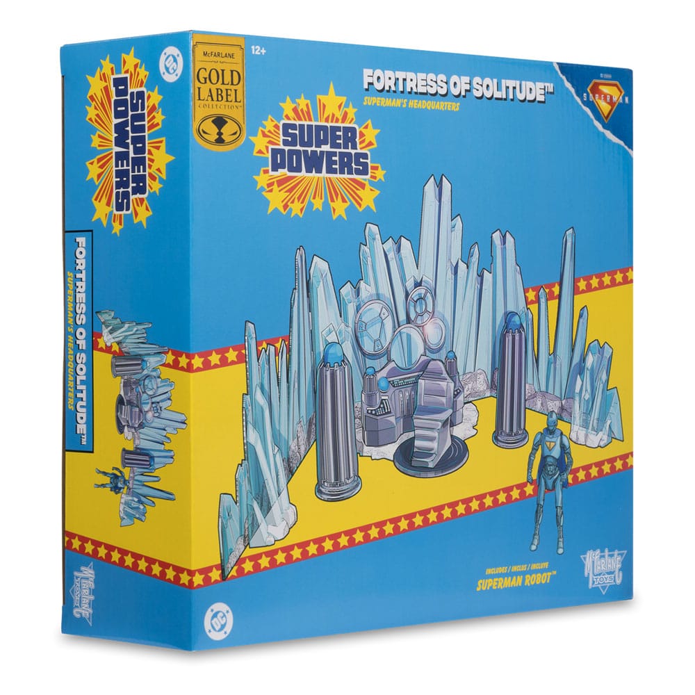 Superman (2025) DC Direct Playset Fortress of Solitude with Superman Robot