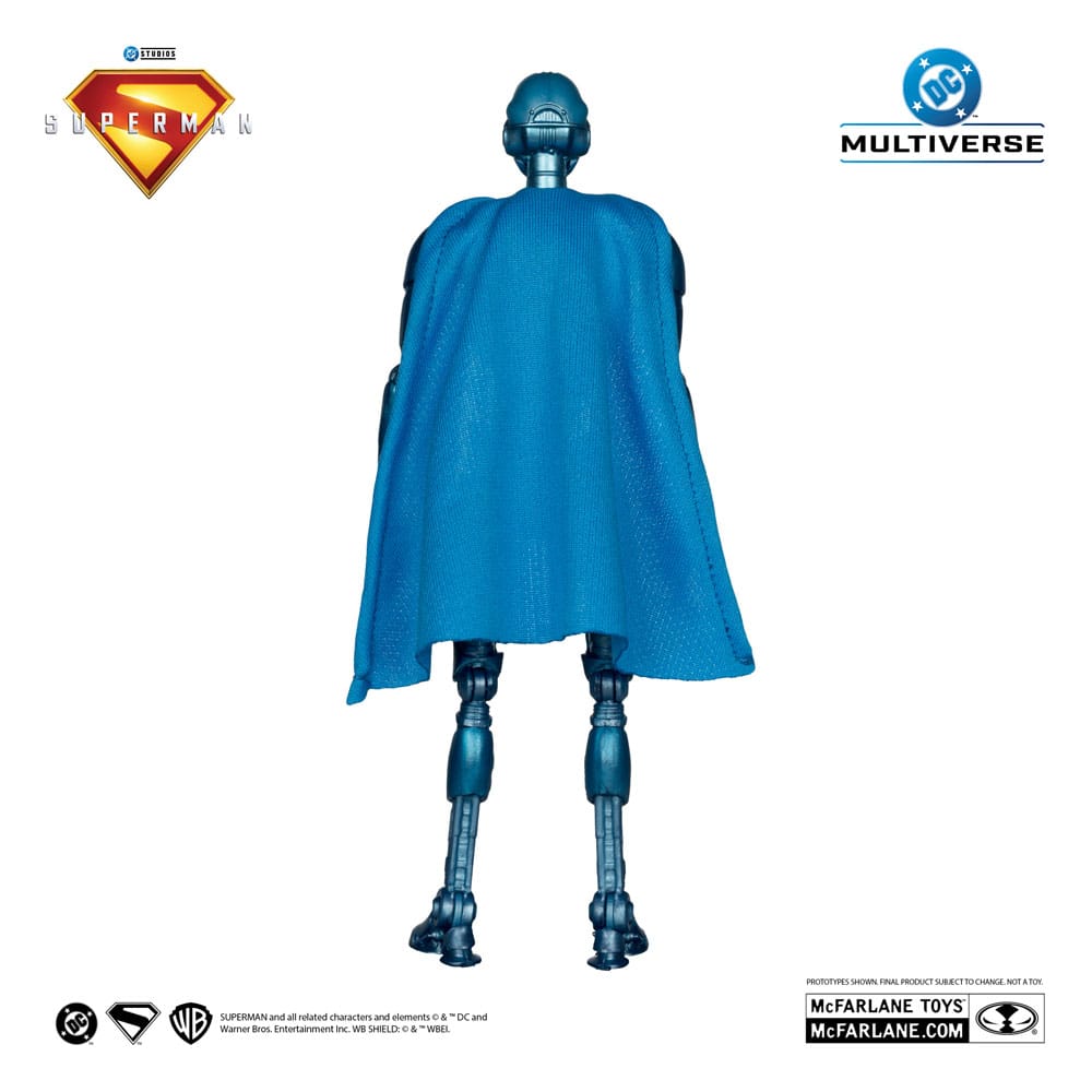 Superman (2025) DC Multiverse Deluxe Action Figure Superman Robot (Red Platinum Edition) 18 cm