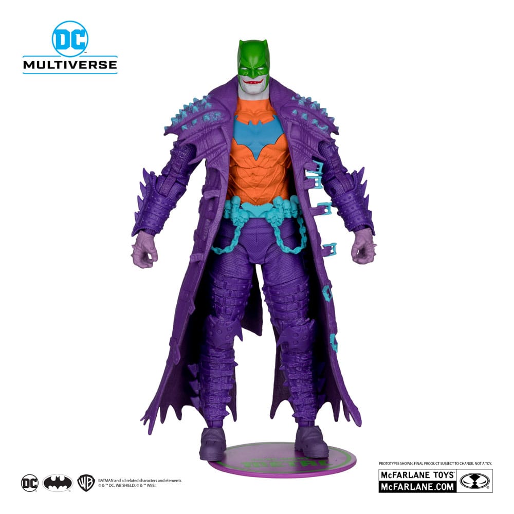 DC Multiverse Action Figure Batman (Dark Nights: Death Metal) Jokerized (Gold Label) 18 cm