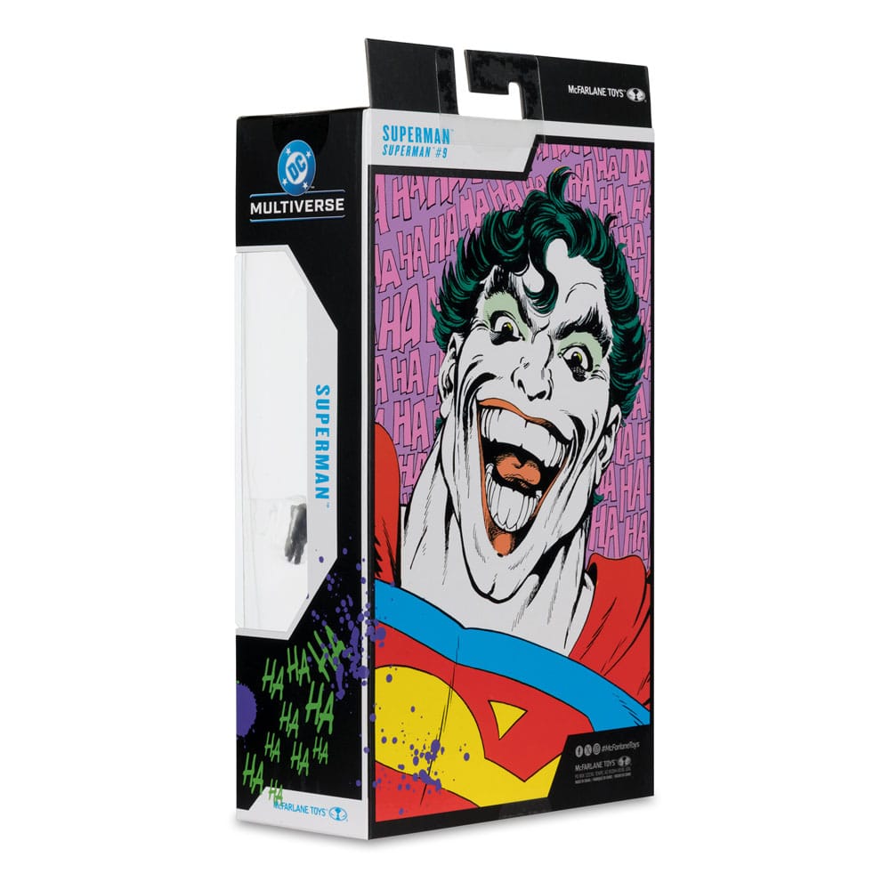 DC Comics DC Multiverse Action Figure Superman (Superman #9) (Jokerized) (Gold Label) 18 cm