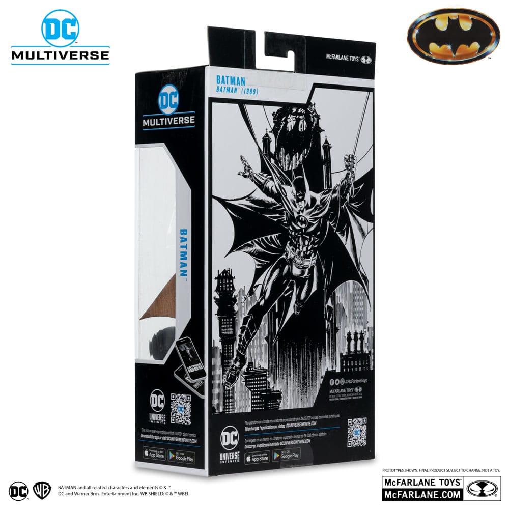 Batman (1989) DC Multiverse Action Figure Batman (Platinum Edition) 18 cm