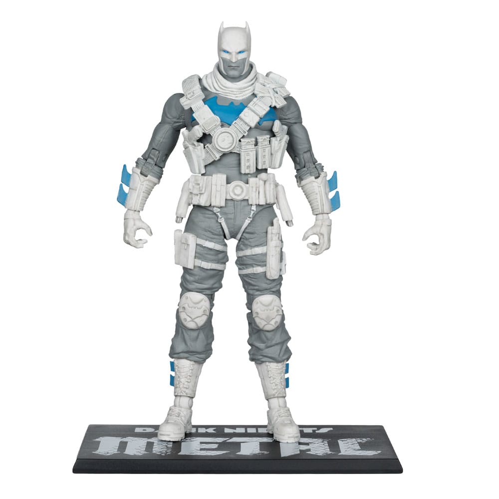 DC Multiverse Action Figure The Grim Knight (Dark Nights Metal) (Black & White Accent Edition) (Gold Label) 18 cm