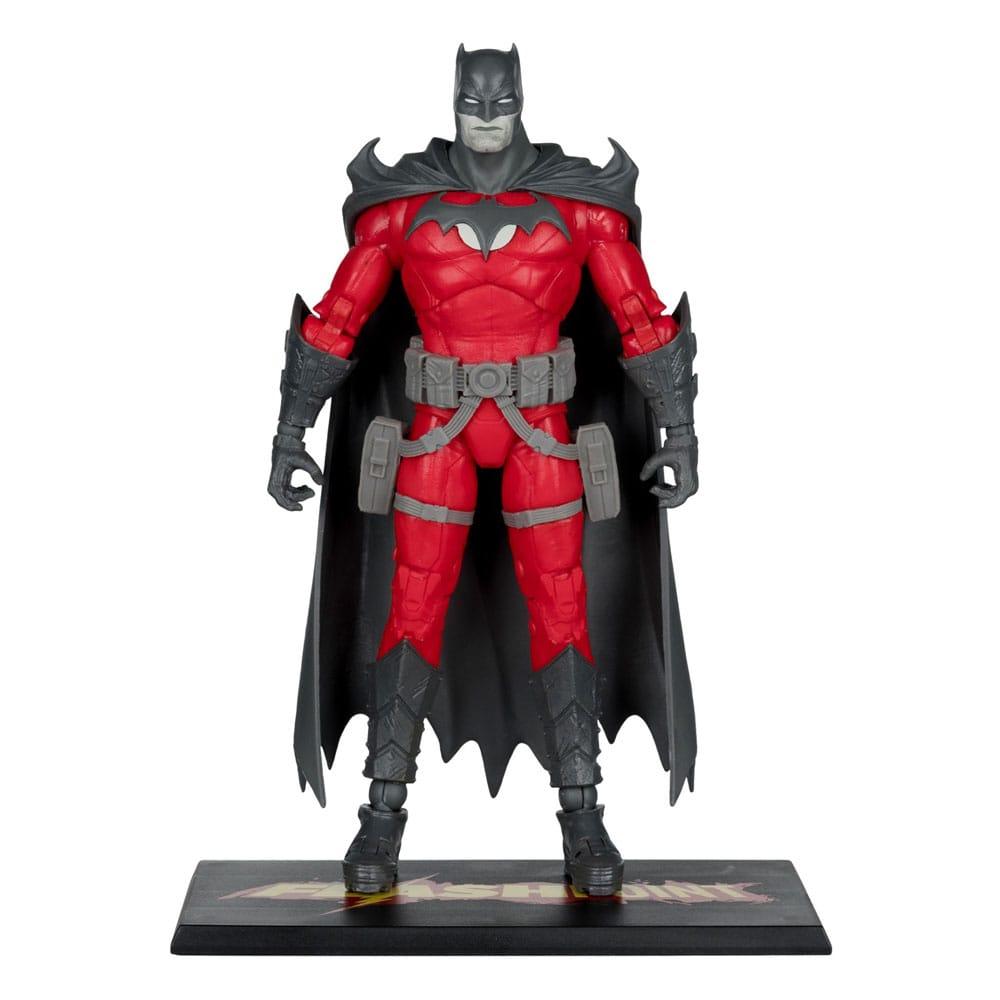 DC Multiverse Action Figure Batman (Flashpoint) (Black & White Accent Edition) (Gold Label) 18 cm