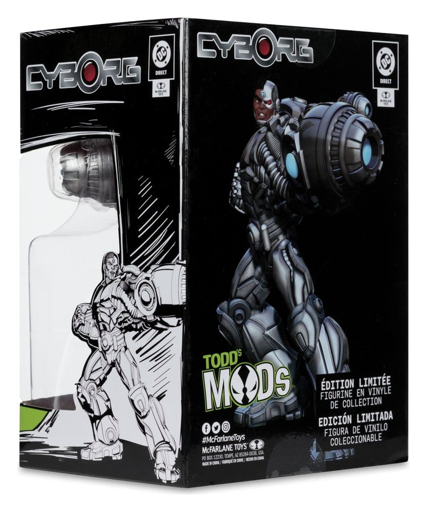 DC Direct Collector Vinyl Statue Cyborg 12 cm
