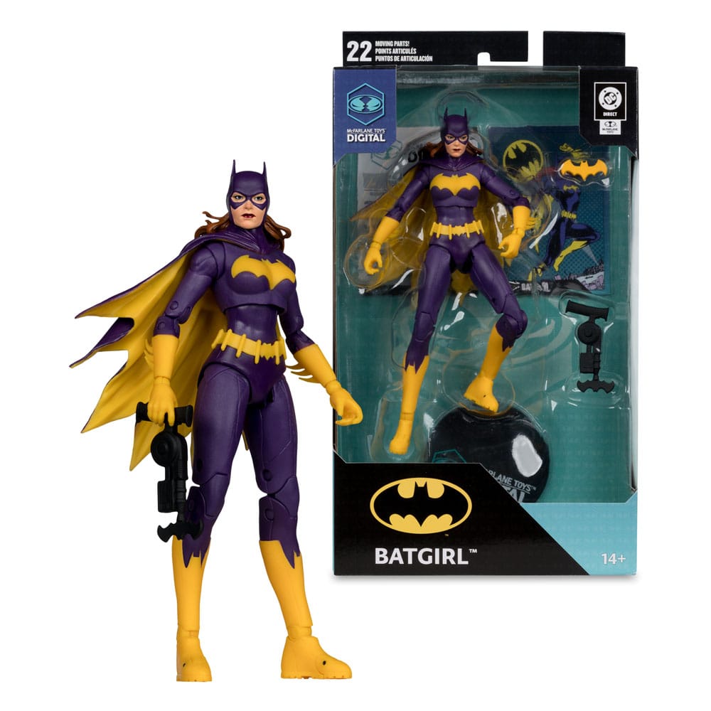 DC Direct McFarlane Toys Digital Action Figure Batgirl (DC Classics) 18 cm
