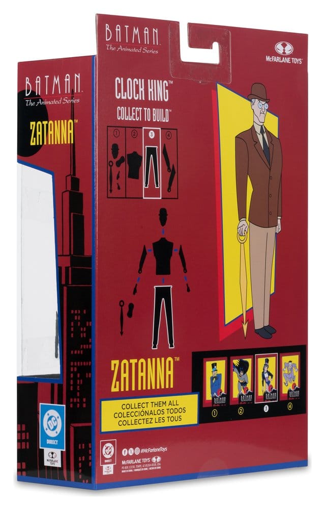 Batman: The Animated Series DC Direct Build-A Action Figures Wave 7 Zatanna 15 cm