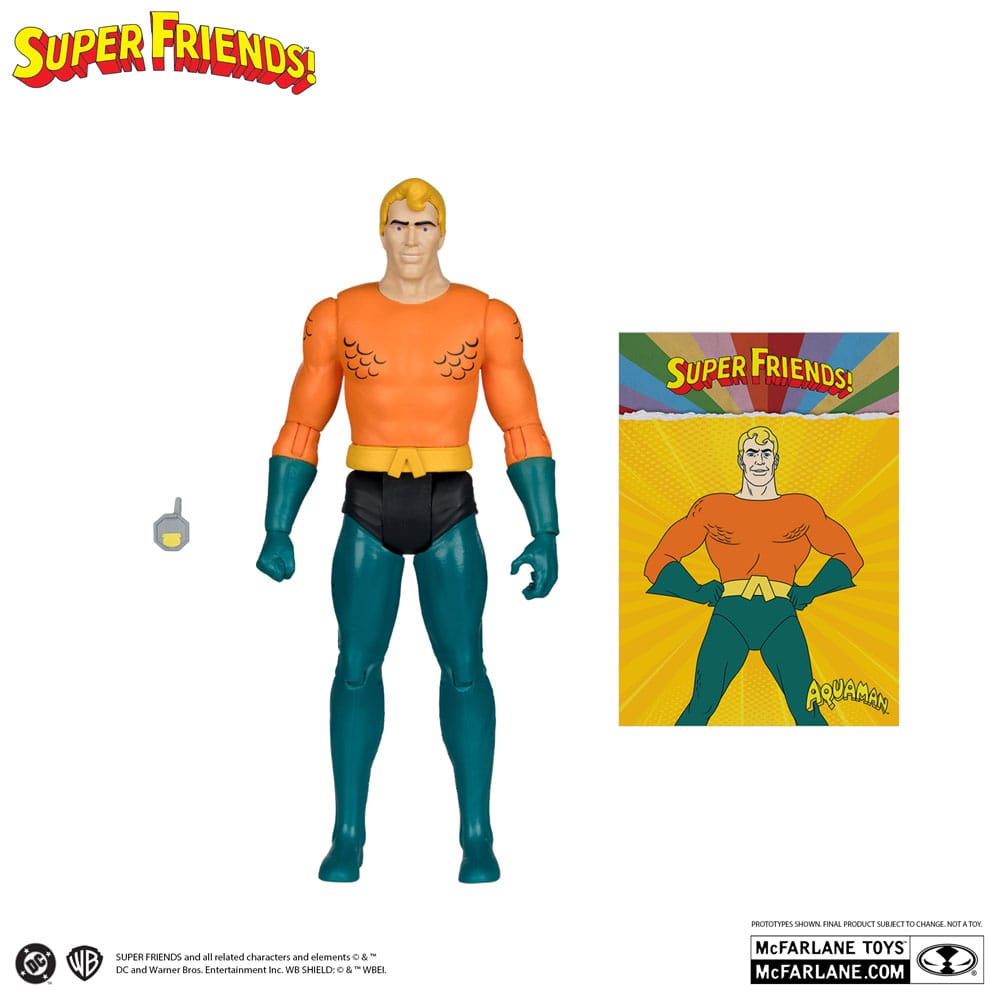 DC Retro Super Friends Action Figure Aquaman 15 cm
