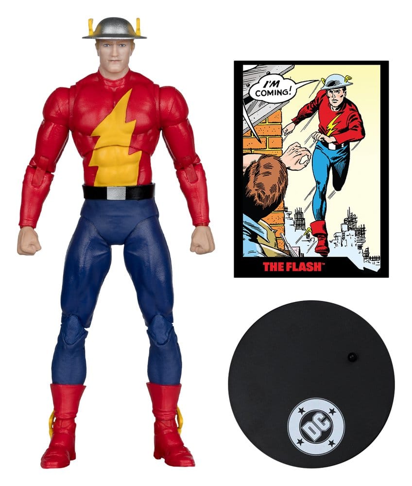 DC Direct Page Punchers Action Figure The Flash Jay Garrick (The Flash #123) (Red Platinum Edition) 18 cm