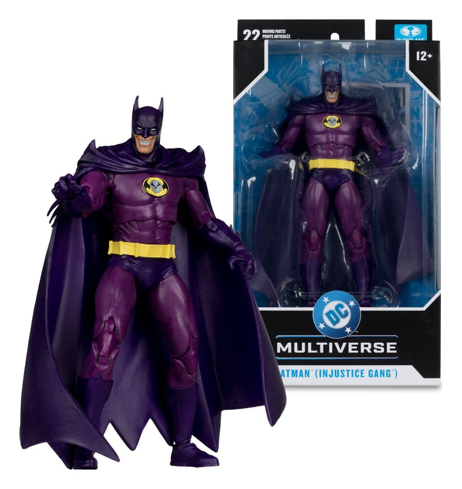 DC Multiverse Action Figure Batman (Injustice Gang) (JLA: Rock of Ages) (Red Platinum Edtion) 18 cm