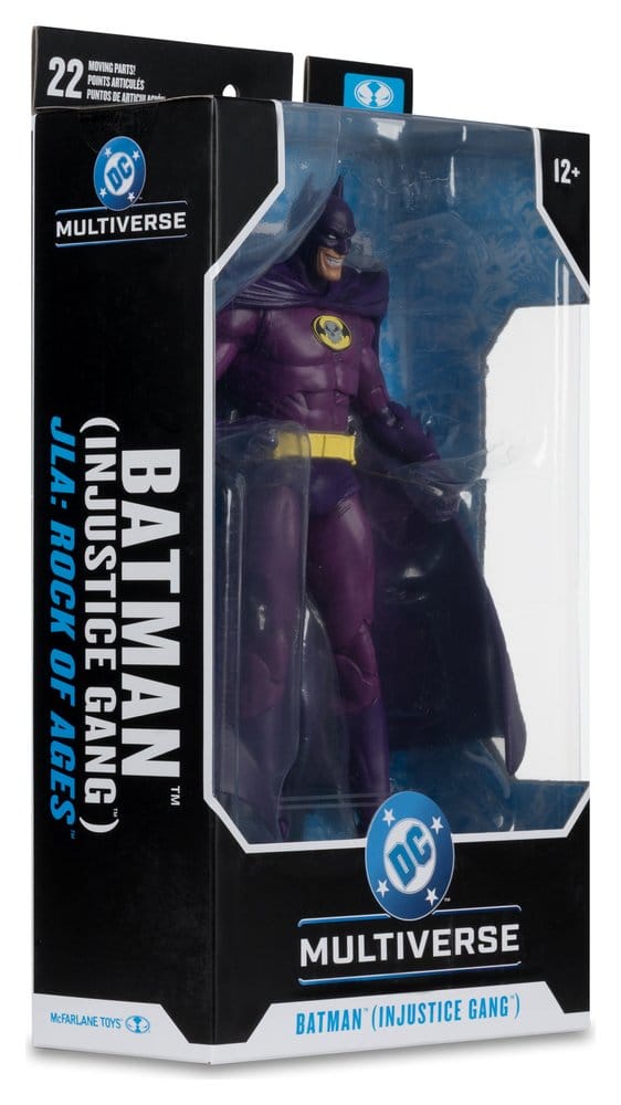 DC Multiverse Action Figure Batman (Injustice Gang) (JLA: Rock of Ages) (Red Platinum Edtion) 18 cm