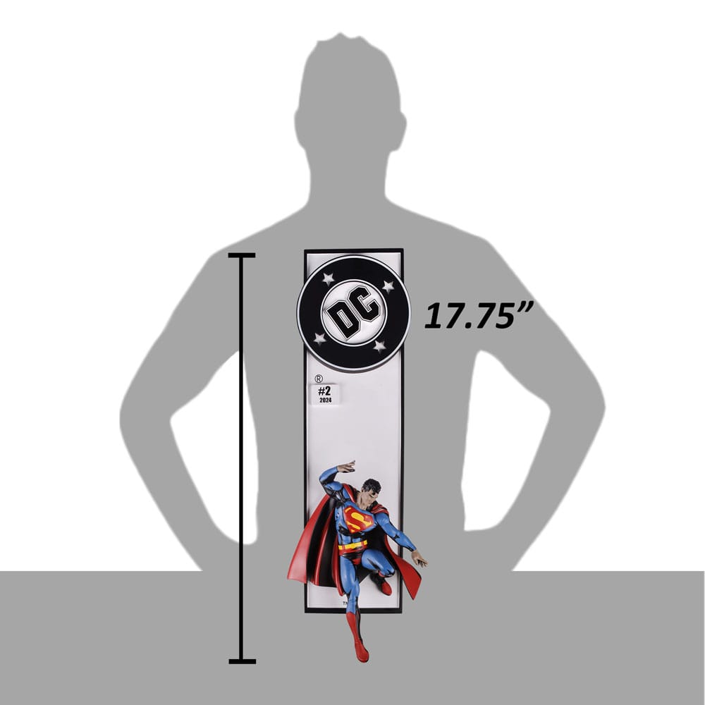 Statua DC Direct Corner Box 1/10 Superman Edizione Limitata 45 cm