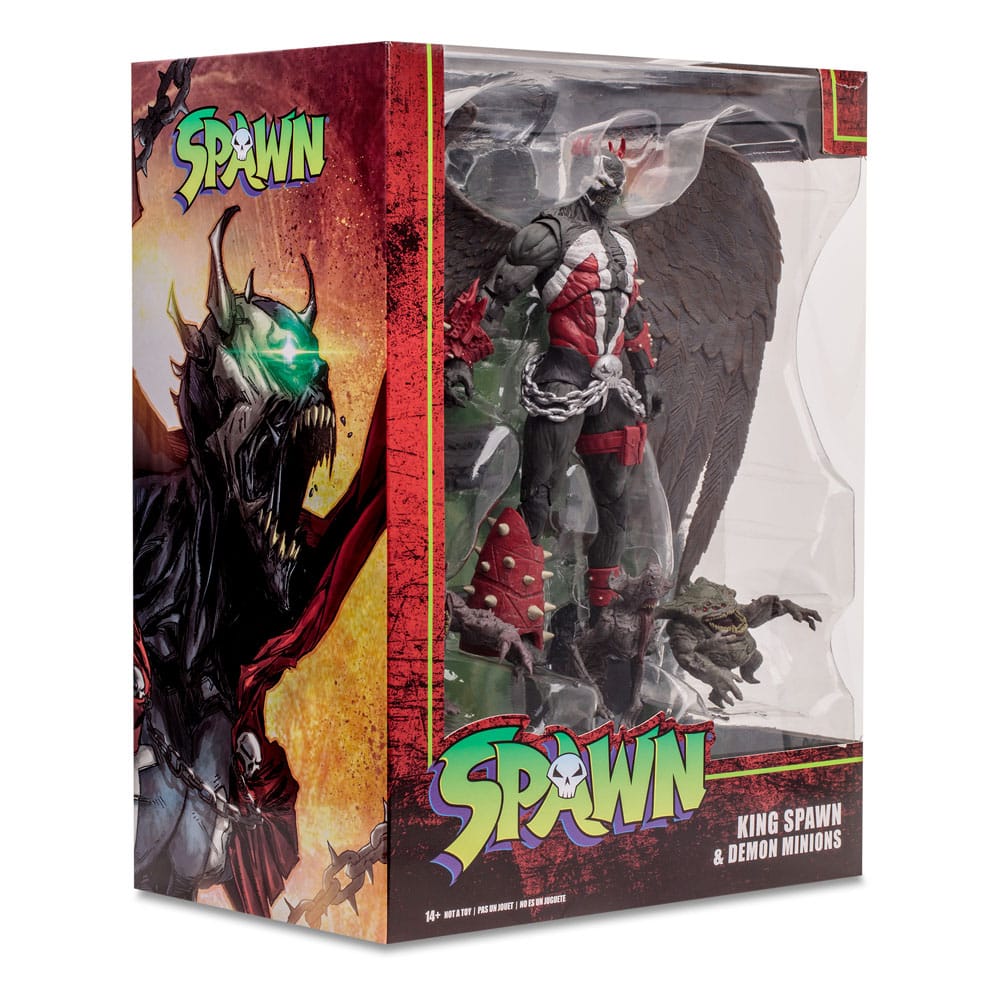 Spawn Megafig Action Figure King Spawn with Wings and Minions 30 cm
