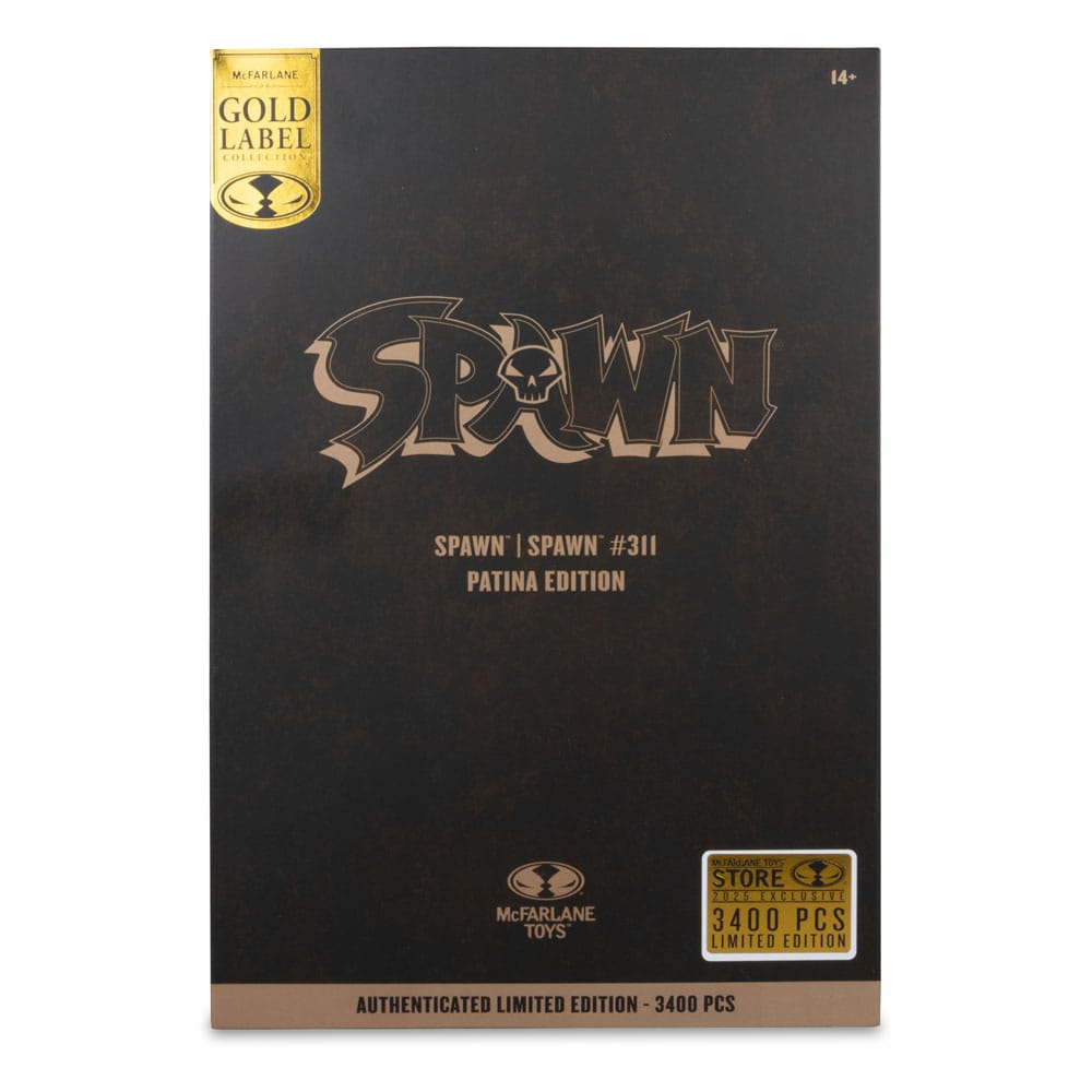 Spawn Action Figure Spawn #311 (Patina Edition) (Gold Label) 19 cm