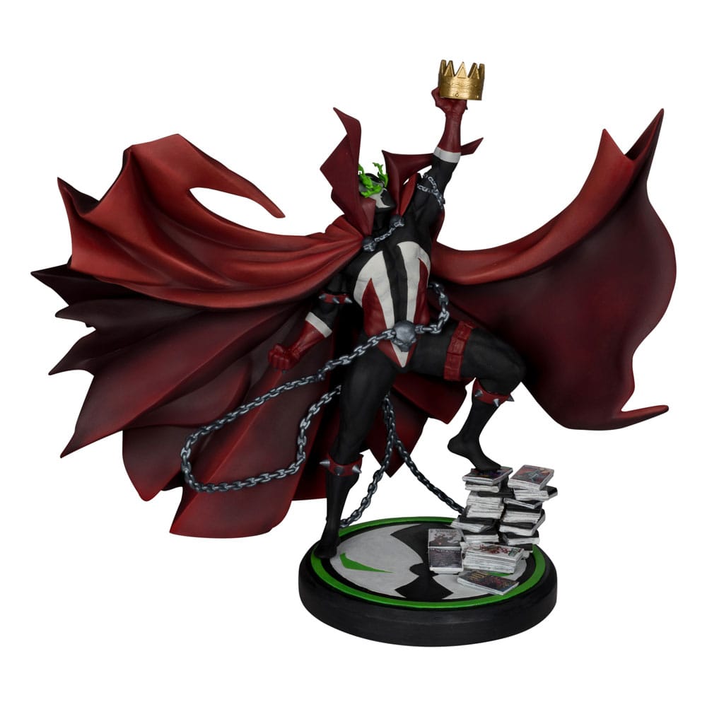 Statua di Spawn 1/10 Spawn #301 di Todd McFarlane (nero, bianco e rosso dappertutto) 24 cm