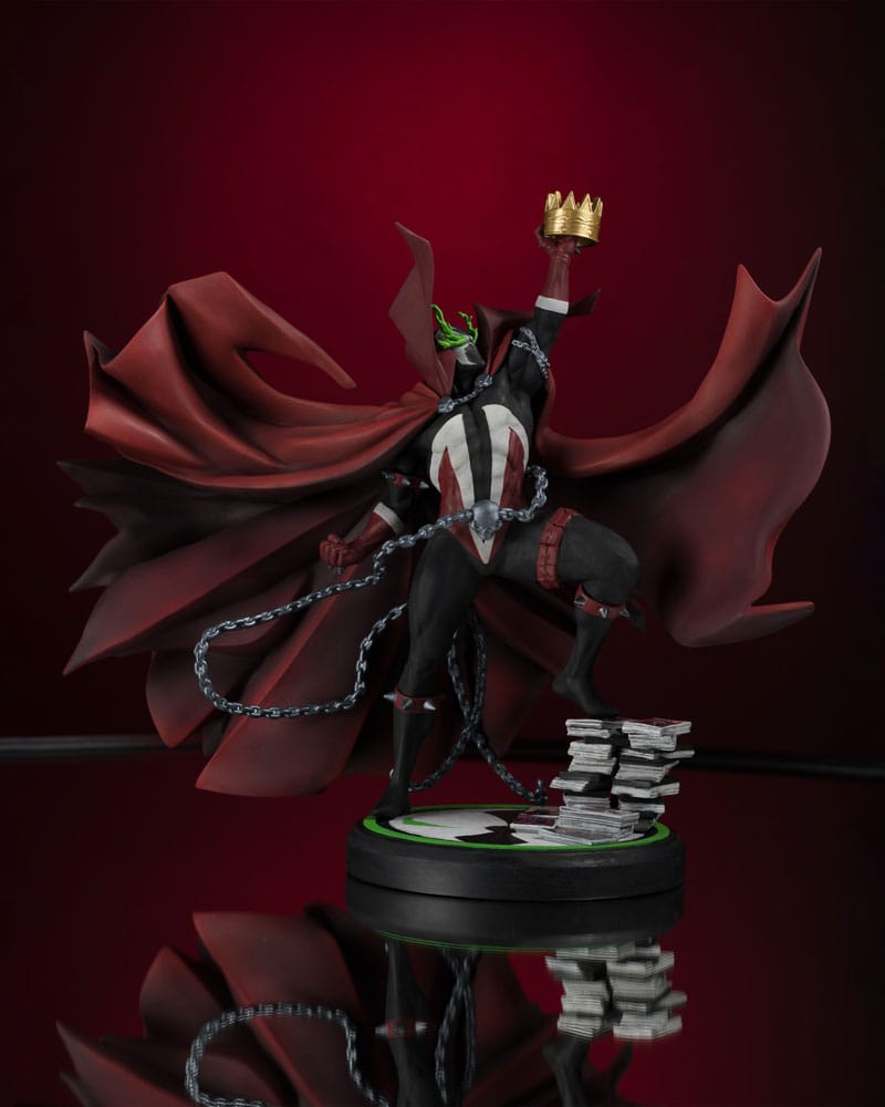 Statua di Spawn 1/10 Spawn #301 di Todd McFarlane (nero, bianco e rosso dappertutto) 24 cm