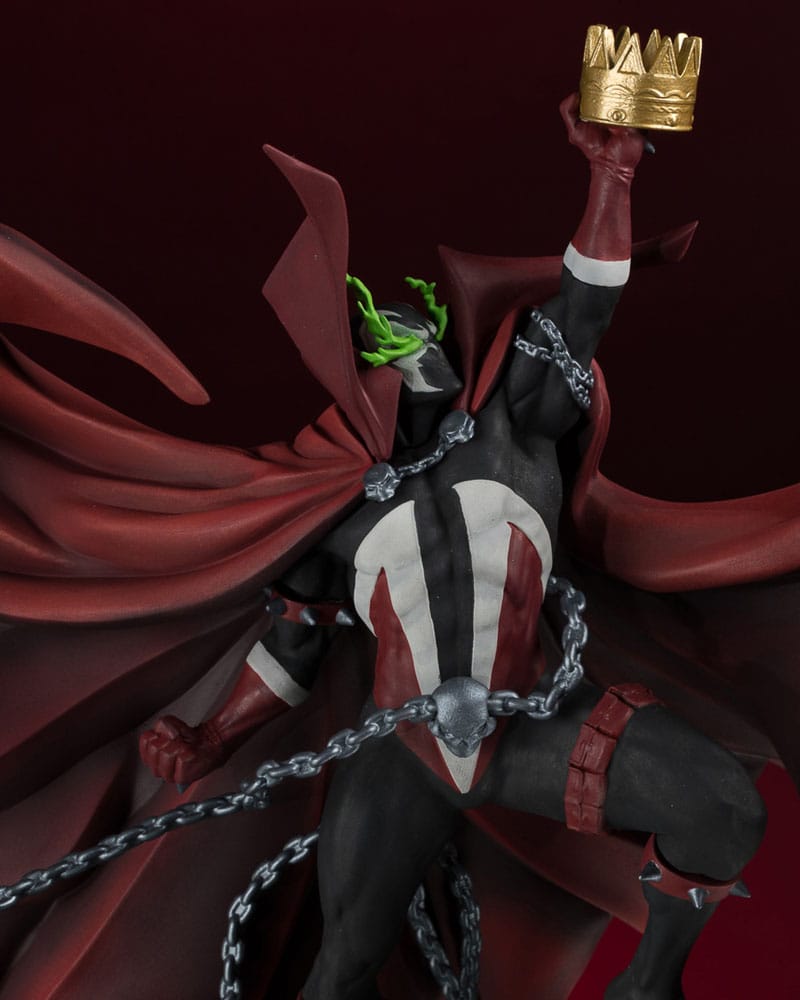 Statua di Spawn 1/10 Spawn #301 di Todd McFarlane (nero, bianco e rosso dappertutto) 24 cm