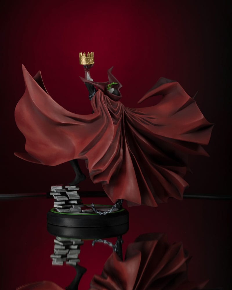 Statua di Spawn 1/10 Spawn #301 di Todd McFarlane (nero, bianco e rosso dappertutto) 24 cm