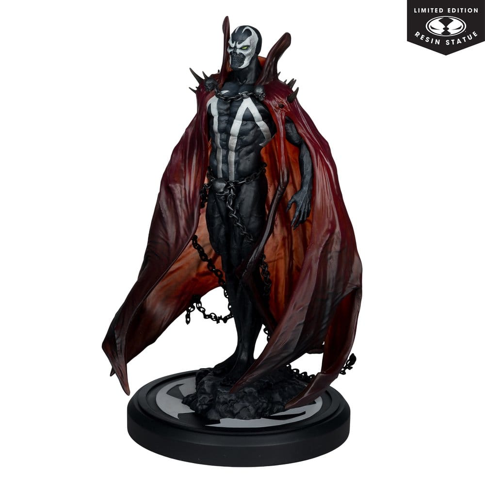 Spawn Black White & Red All Over Statue 1/10 Spawn by Pupeteer Lee 23 cm