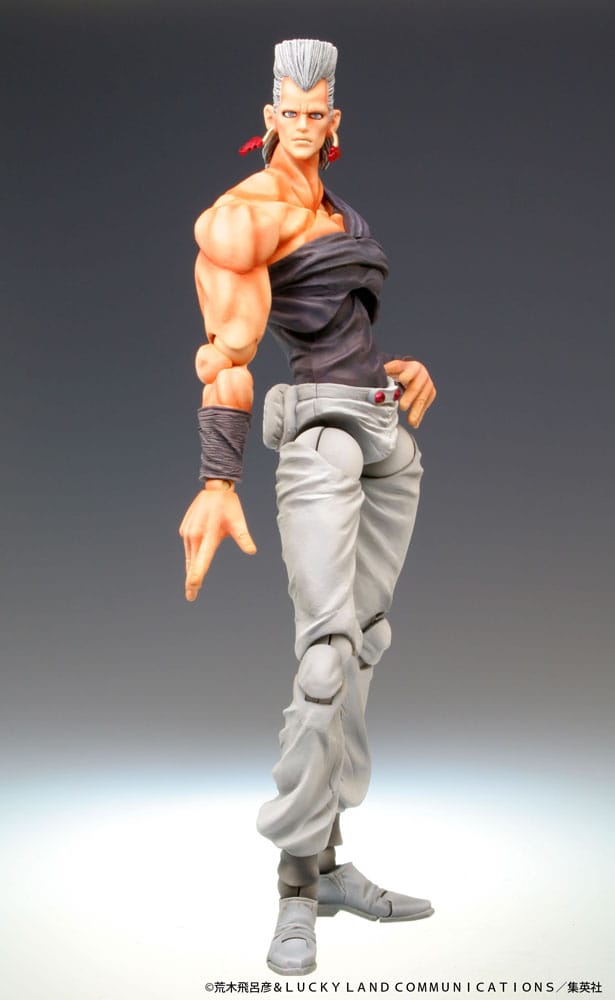 JoJo's Bizarre Adventure Super Action Figure Chozokado (Jean Pierre Polnareff) 16 cm (re-run)
