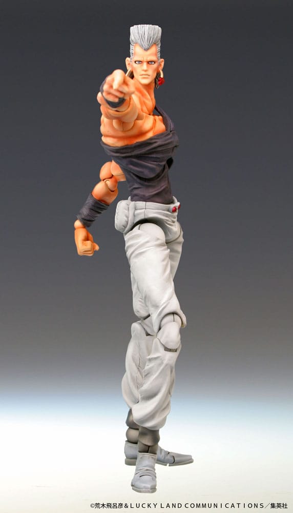 JoJo's Bizarre Adventure Super Action Figure Chozokado (Jean Pierre Polnareff) 16 cm (re-run)