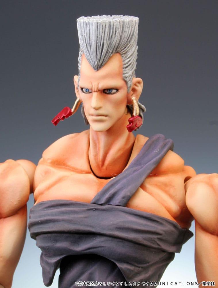 JoJo's Bizarre Adventure Super Action Figure Chozokado (Jean Pierre Polnareff) 16 cm (re-run)