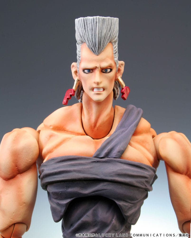 JoJo's Bizarre Adventure Super Action Figure Chozokado (Jean Pierre Polnareff) 16 cm (re-run)