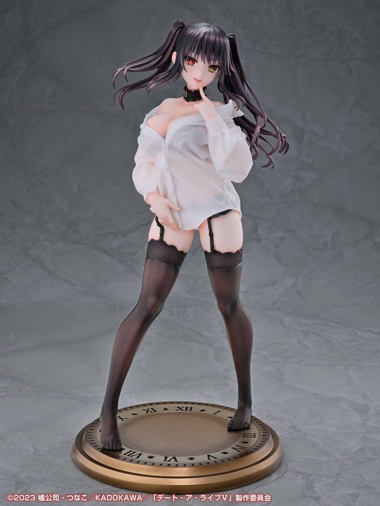 Date A Live V Re:Dress PVC Figure 1/4 Kurumi Tokisaki Dress shirt Ver. 40 cm