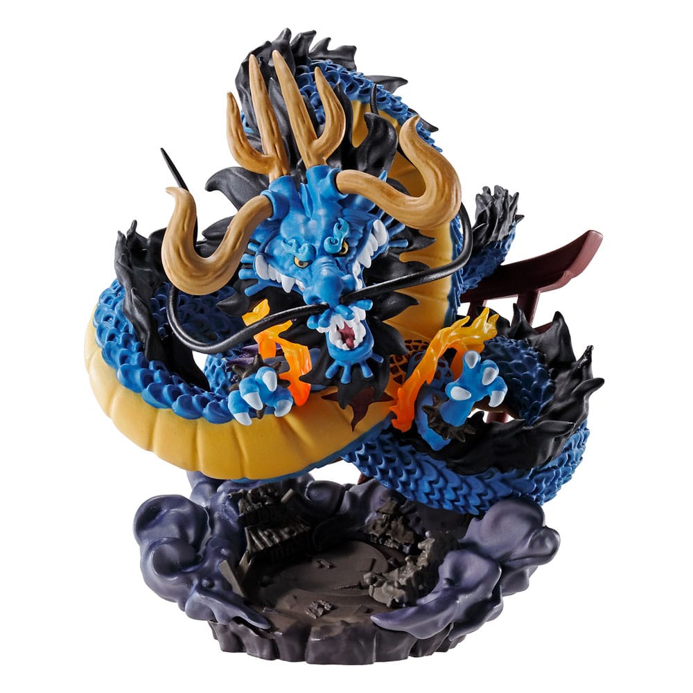 One Piece Petitrama PVC Mini Statue Logbox Rebirth Wano Kuni Vol. 1 Set 9 cm