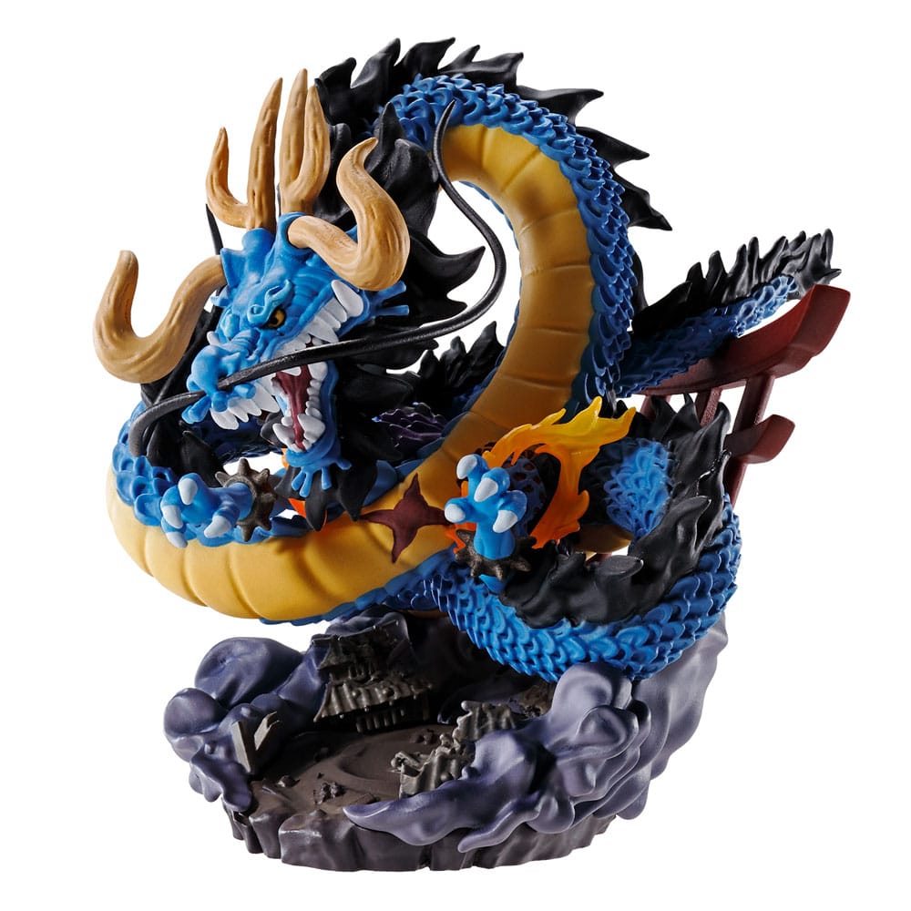 One Piece Petitrama PVC Mini Statue Logbox Rebirth Wano Kuni Vol. 1 Set 9 cm