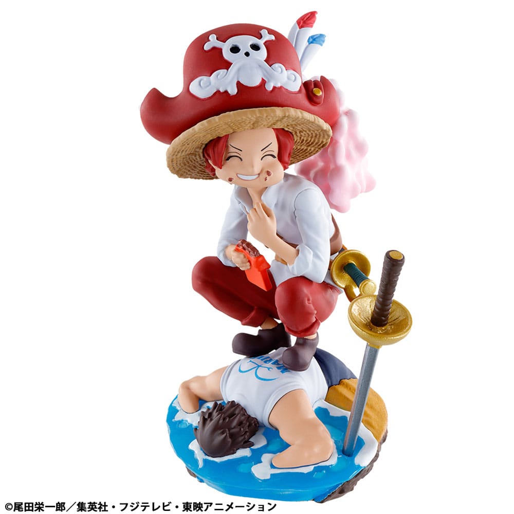One Piece Petitrama PVC Mini Statue Logbox Rebirth Wano Kuni Vol. 1 Set 9 cm