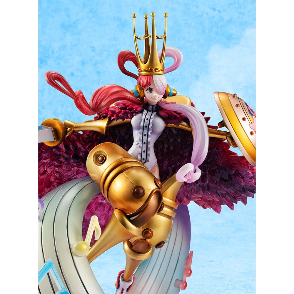 Statua in PVC di One Piece Red Maximum Portrait of Pirates, Uta I´m Invincible, 29 cm