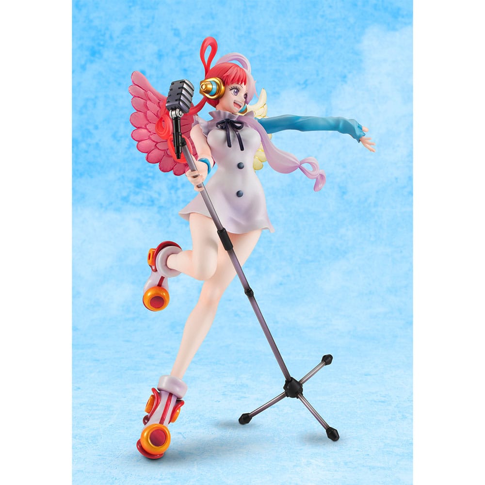 One Piece Red POP PVC Statue Diva of the world Uta 23 cm
