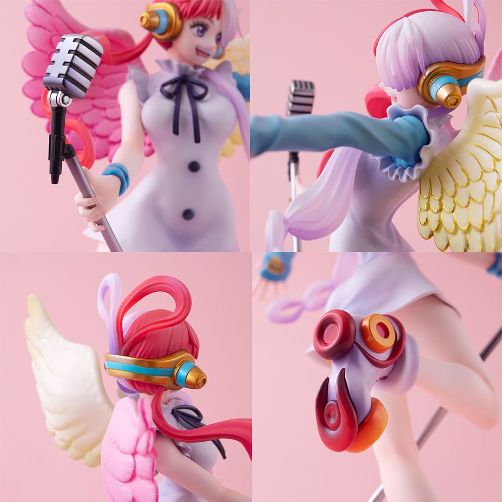 One Piece Red POP PVC Statue Diva of the world Uta 23 cm