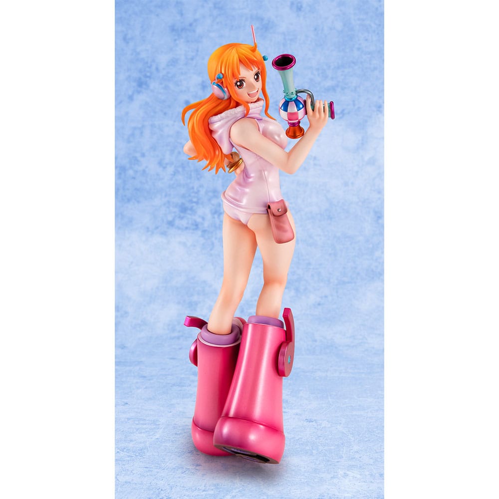 One Piece Portrait Of Pirates PVC Statue Nami Evolutionary History 25 cm
